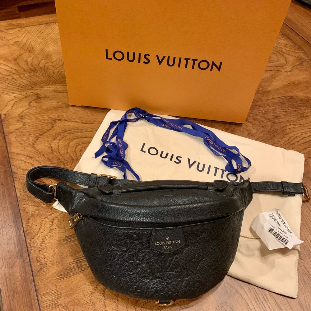 LV Monogram Empreinte Noir Bumbag